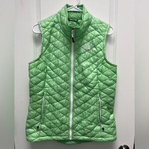 The North Face Women's Light Green Quilted Vest